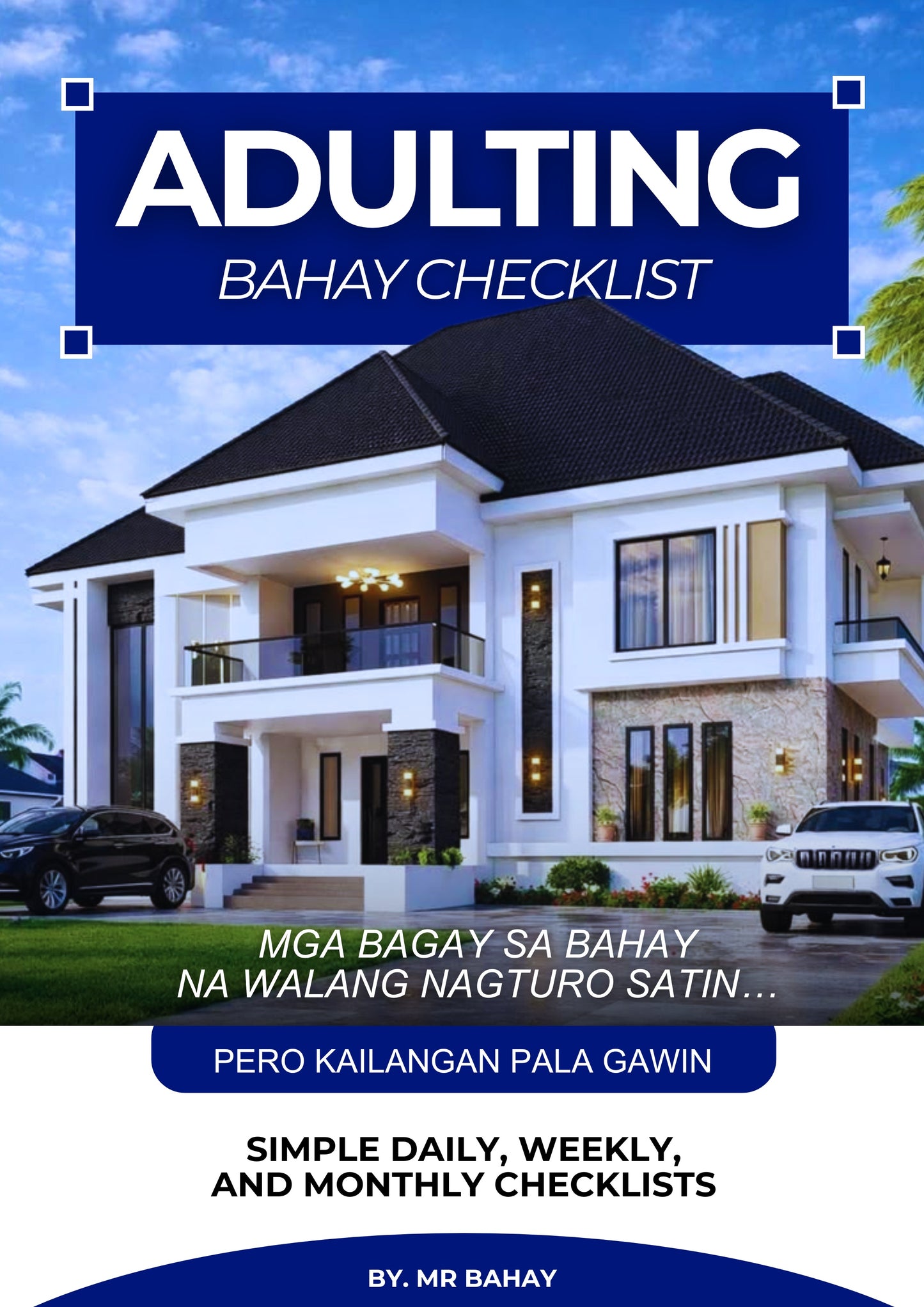 Adulting Bahay Checklist